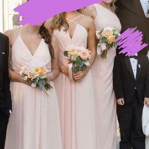 Bill Levkoff Dress - Shell Pink - Style 1405